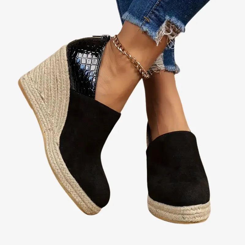 Black Espadrilla