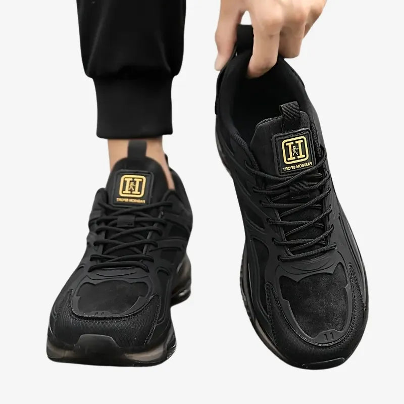 Black AeroBoost Sneakers