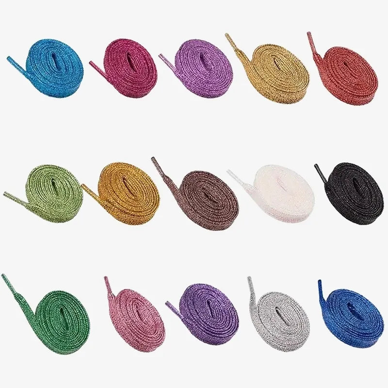 "Sparkle Squad" shoelaces