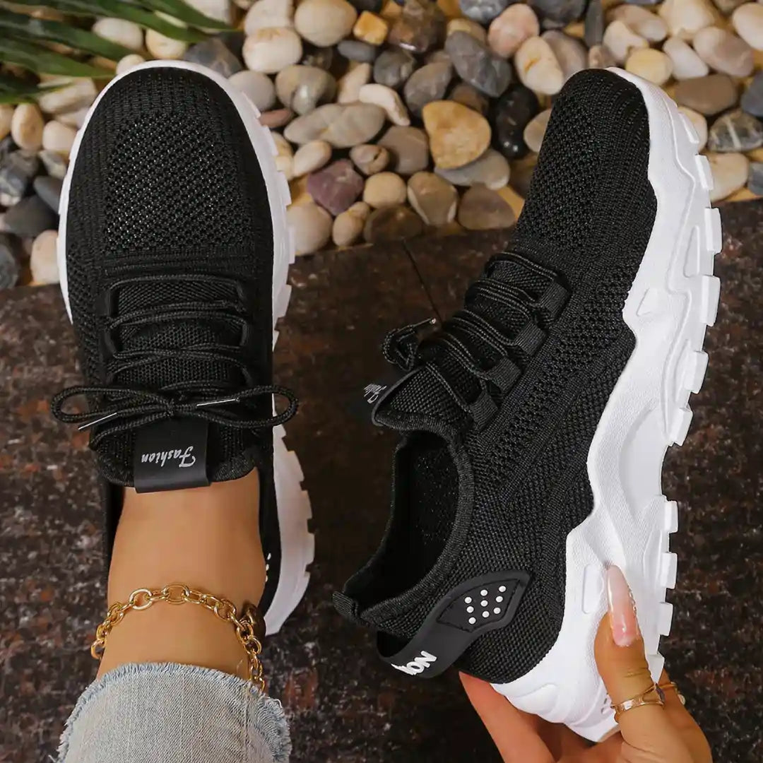 Sneakers with comfortable soles