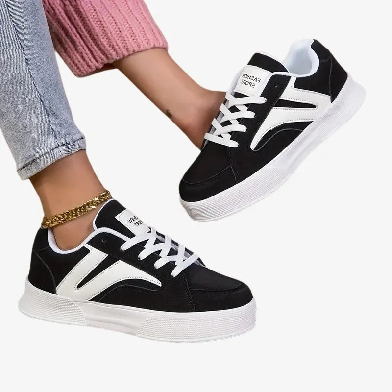 Baskets Streetline Noir & Blanc
