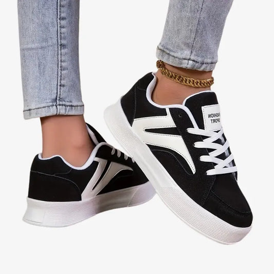 Baskets Streetline Noir & Blanc