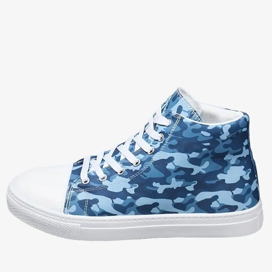 Baskets Camouflage Bleu