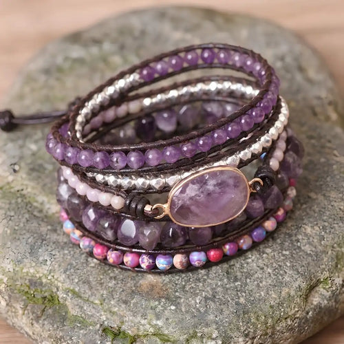 Amethyst bracelet