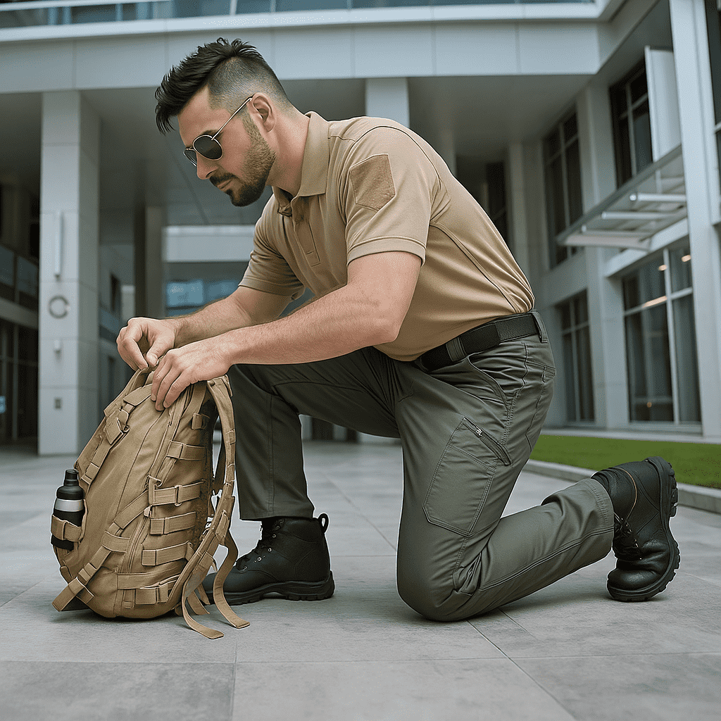 Pantalon tactique Indestructible et Imperméable de survie Homme - Randonnée / Montagne / Nature