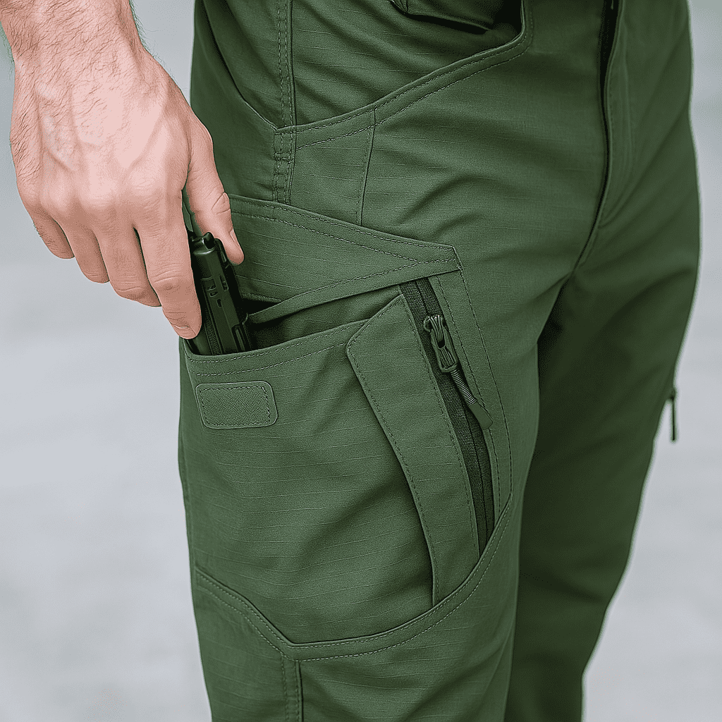 Pantalon tactique Indestructible et Imperméable de survie Homme - Randonnée / Montagne / Nature