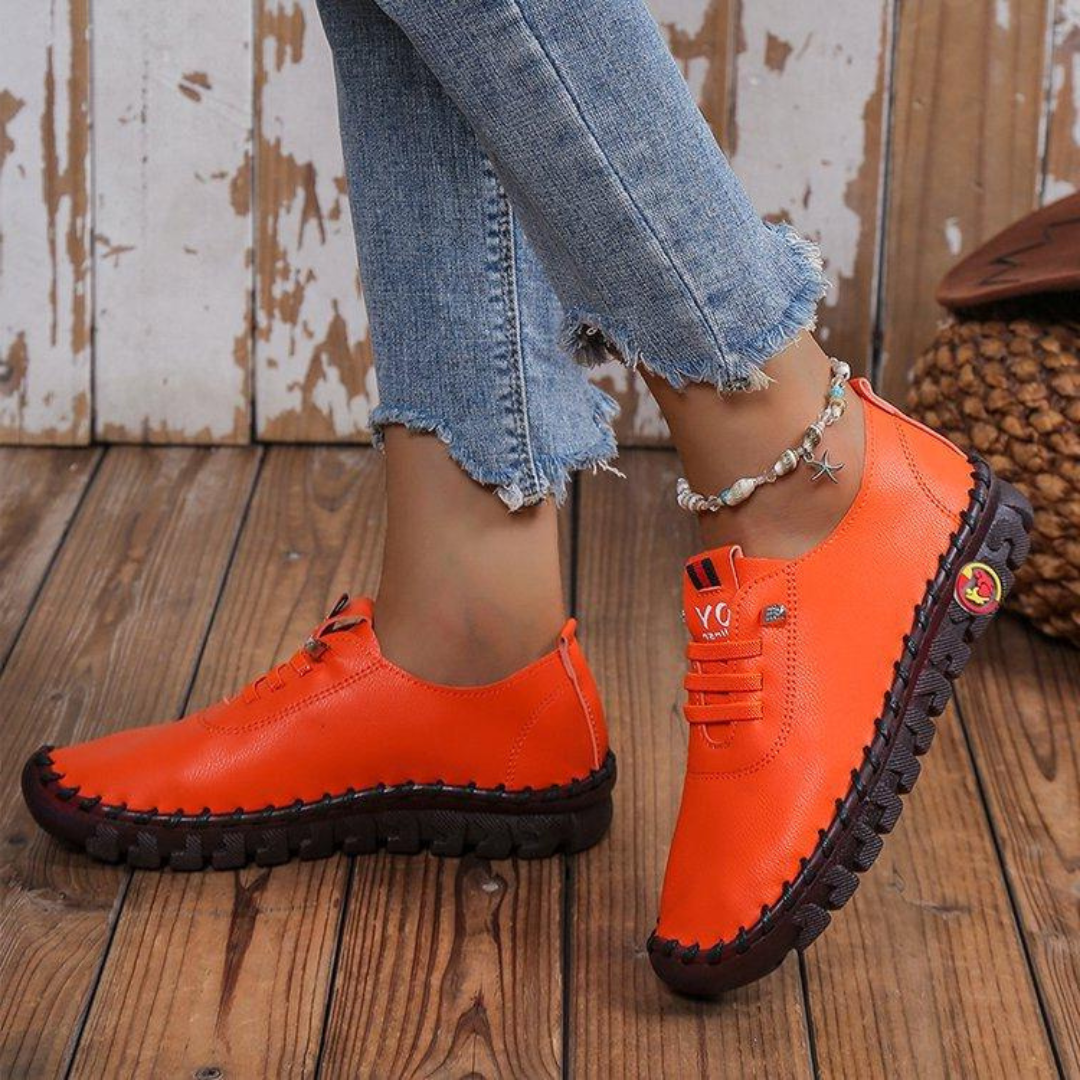 Chaussures Légères en Cuir Antidérapante