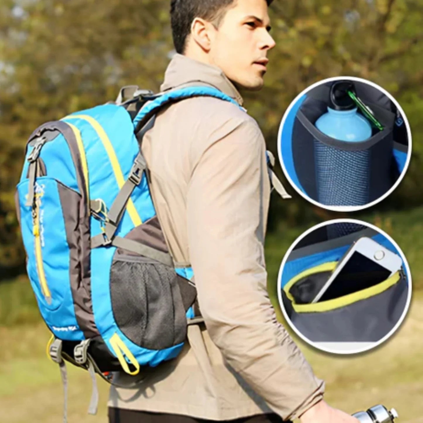 Sac à Dos Imperméable 40L - Randonnée | Montagne & Trekking