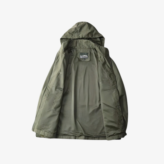 Men's Windproof Jacket with DWR Treatment |