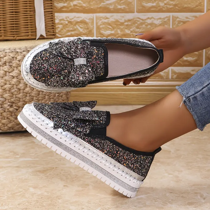 Mocassins pailletés
