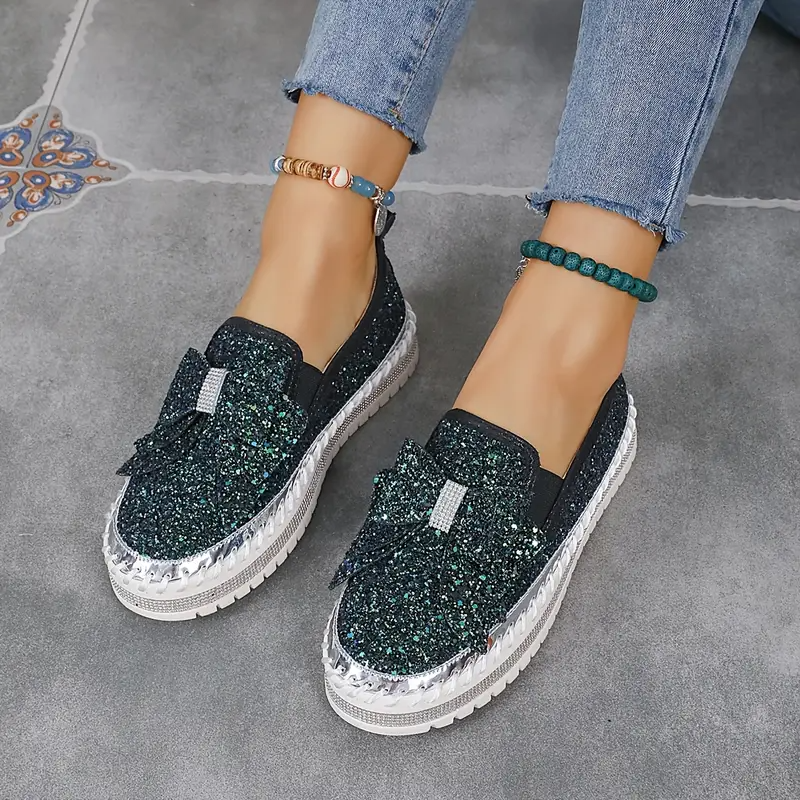 Mocassins pailletés