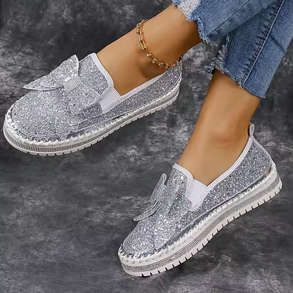 Mocassins pailletés