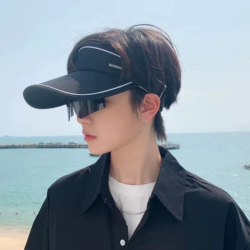 Casquette Visière avec Lunette Intégré