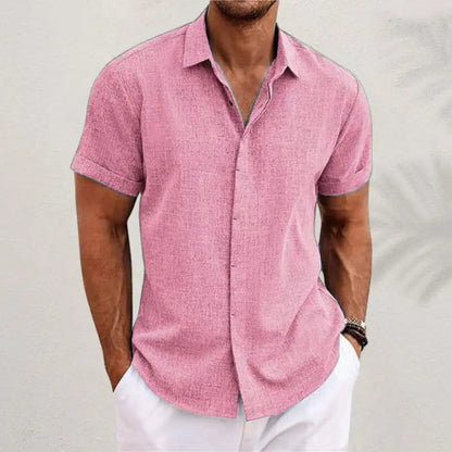 Chemise Légère en Lin – BreezeFit™