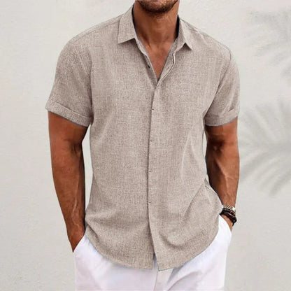 Chemise Légère en Lin – BreezeFit™