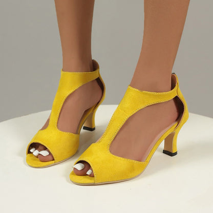 Chaussures Orthopédiques à Talon en Cuir - OrthoElegance™